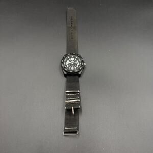 America's Navy Watch Men's Black Nylon Strap Needs Repair